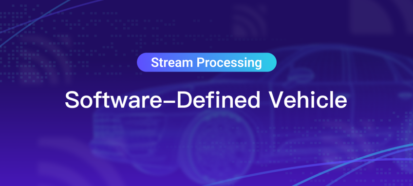 Data Stream Processing for Software-Defined Vehicle