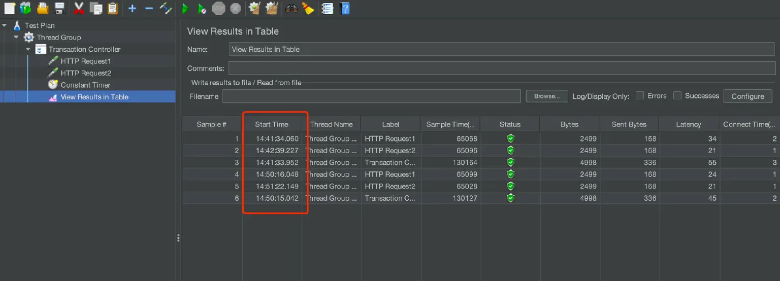 JMeter Constant Timer 3