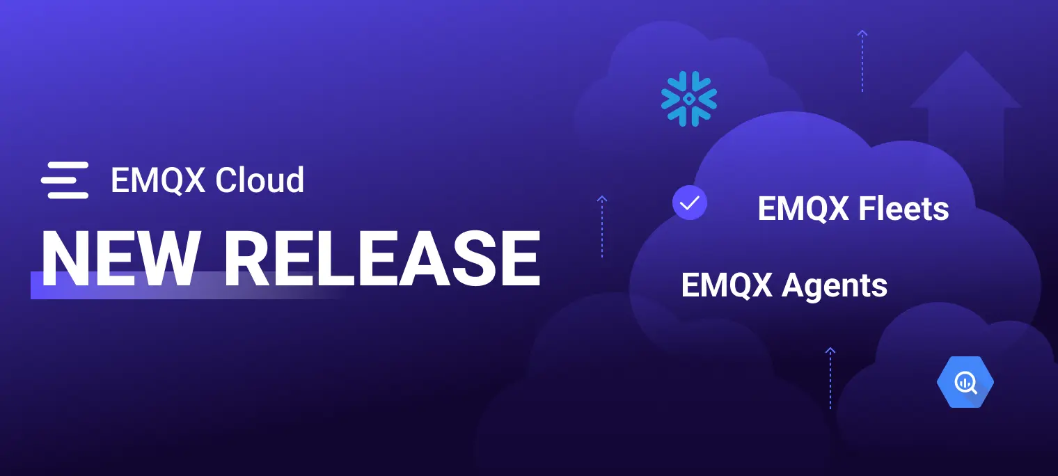 EMQX Cloud Update: Agents and Fleets Public Beta, EMQX Broker v6, and More