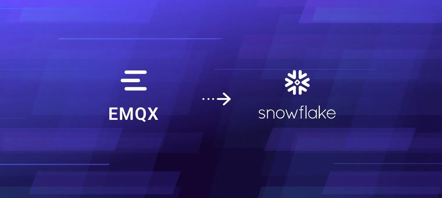 Streaming IoT Data to Snowflake with EMQX 6.0 Connector