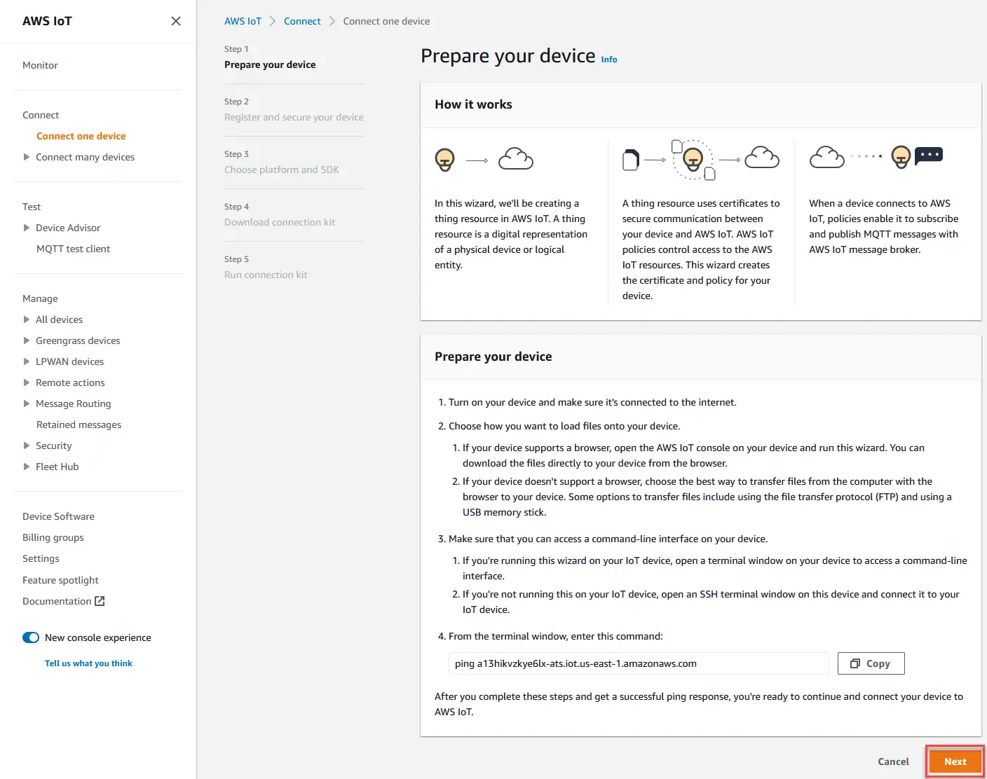 AWS IoT Core