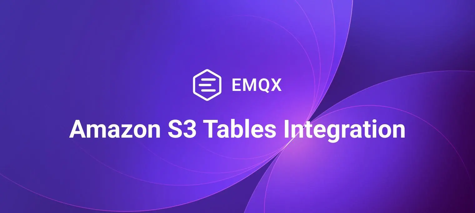 From Real-Time IoT Data to Big Data Analytics with Amazon S3 Tables and EMQX
