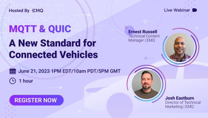 MQTT over QUIC:  A New Standard for Connected Vehicles