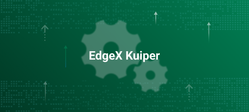 Kuiper 正式成为 EdgeX 规则引擎
