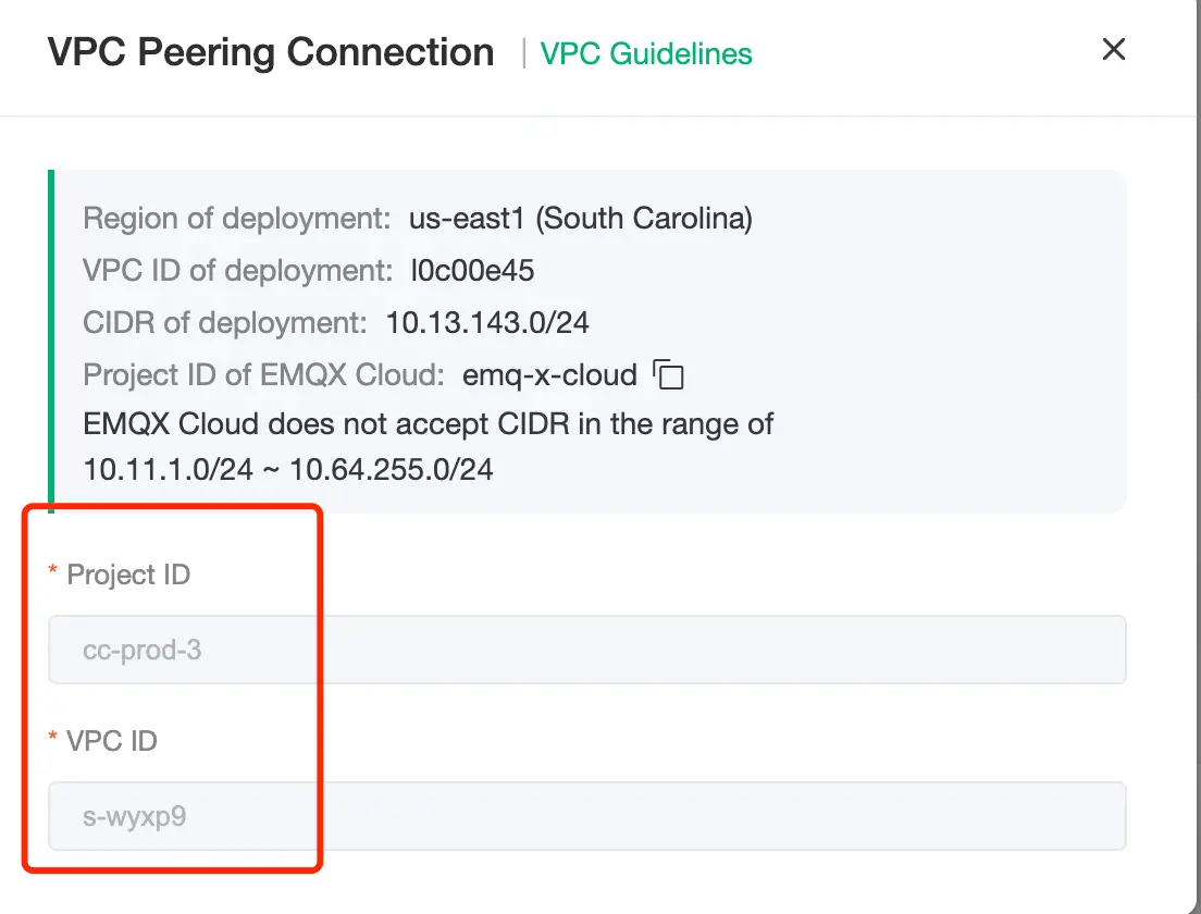 VPC Peering Connection