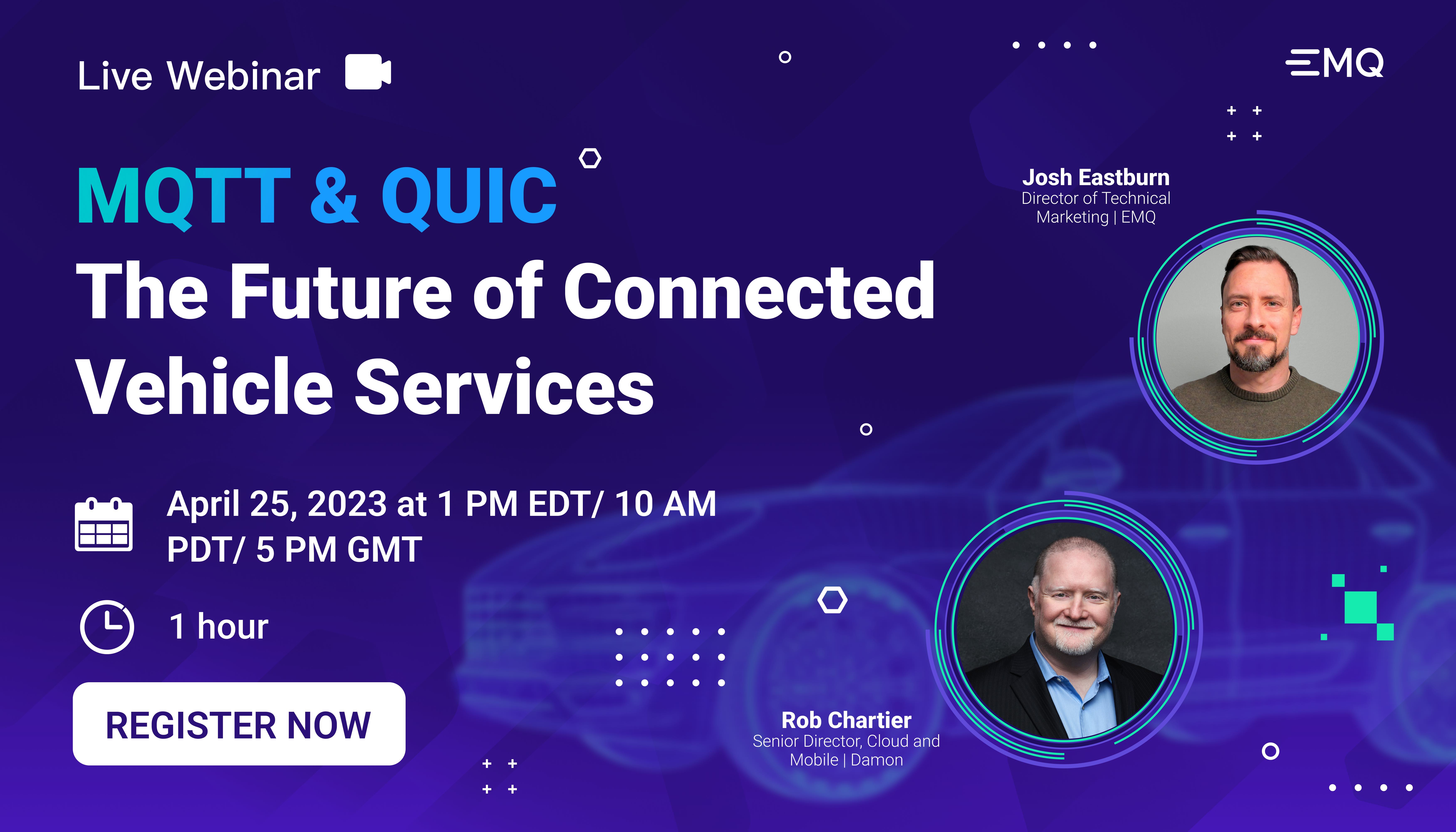 MQTT & QUIC - The Future of Connected Vehicle Services