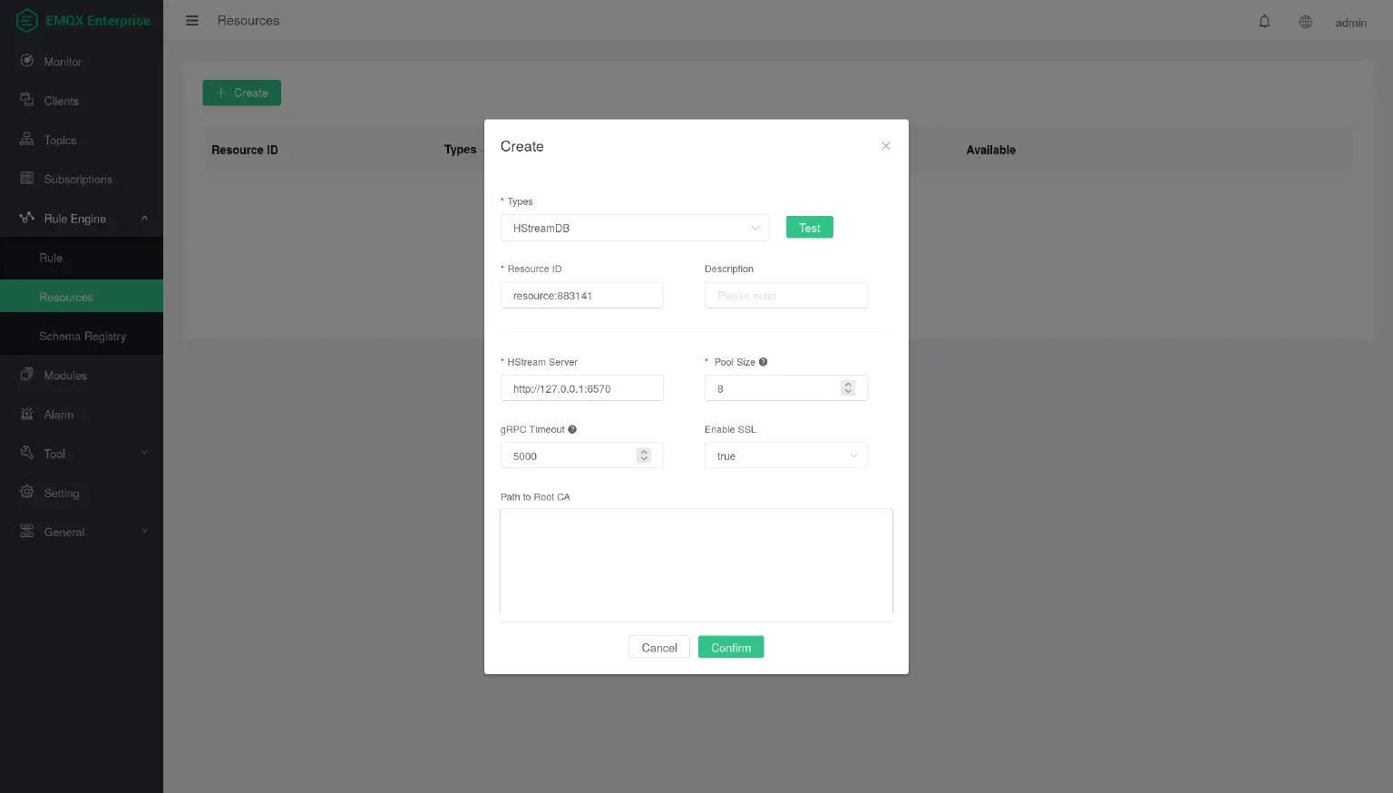upload SSL configurations