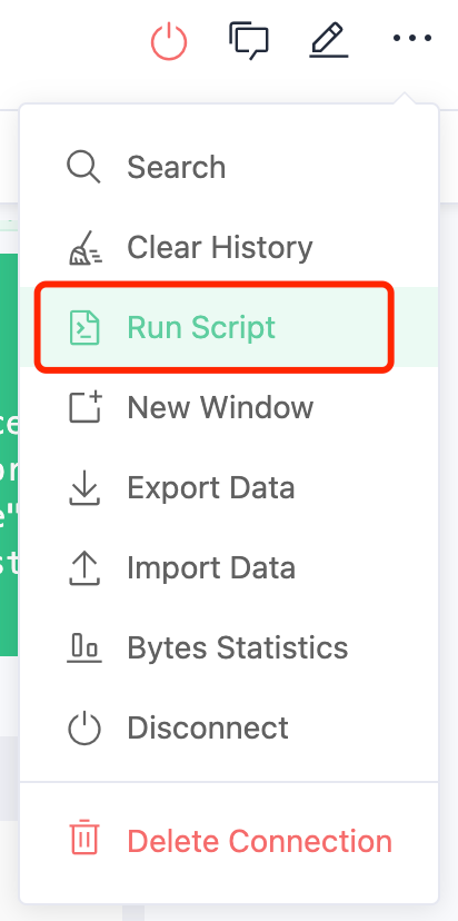 Run Script