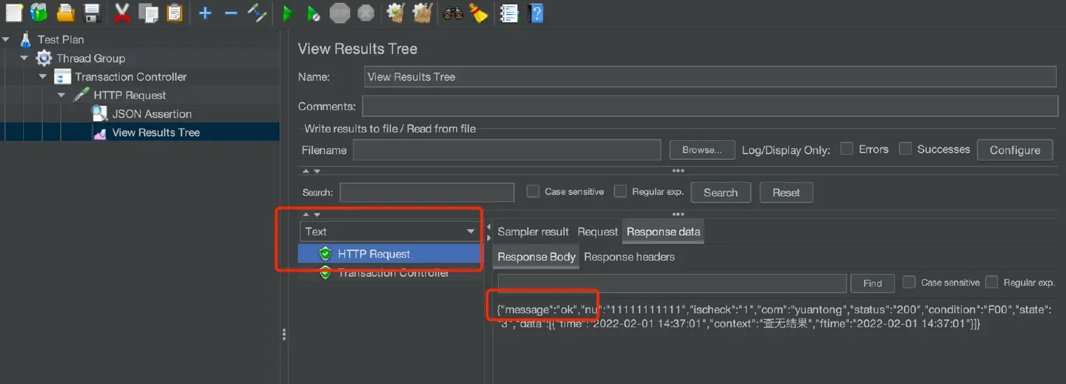 JMeter JSON Assertion 3