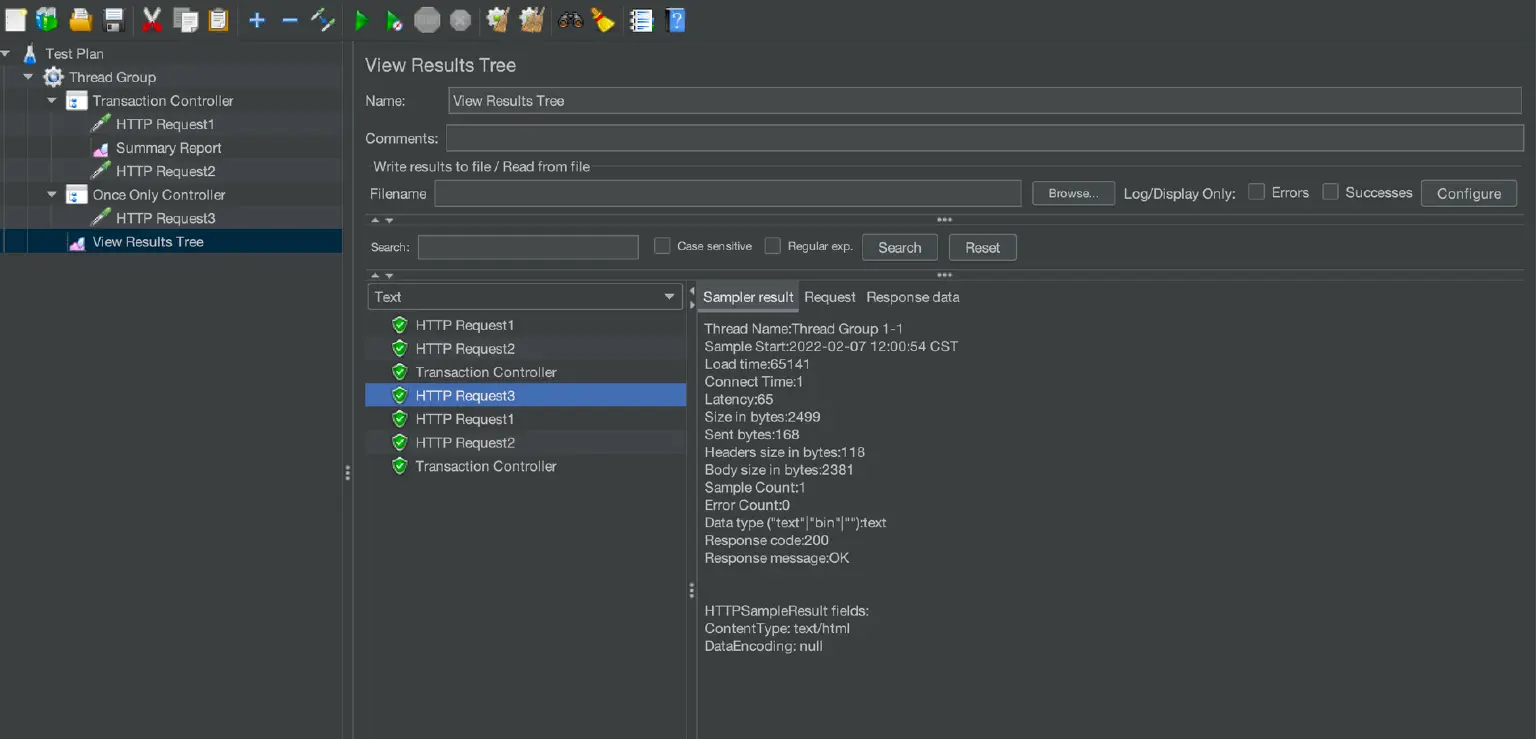 JMeter Add a once-only controller 2