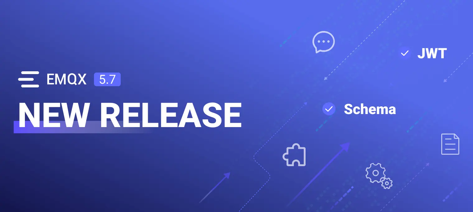 EMQX Enterprise 5.7 Released: Durable Sessions, Message Schema Validation, and Advanced Rule Engine Capabilities