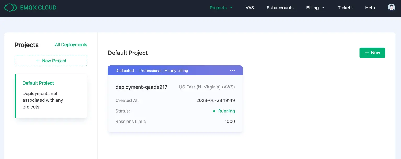 Created successfully