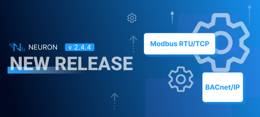 Neuron v 2.4.4 Released: Modbus RTU/TCP Driver Goes Open Source