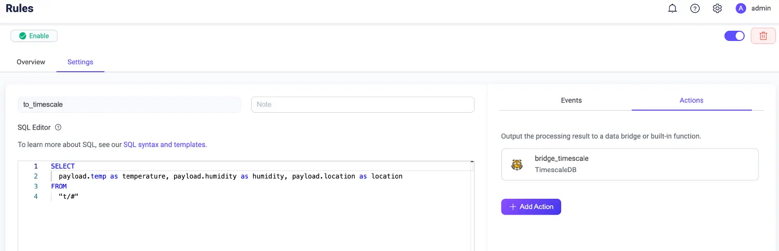 Rule Config