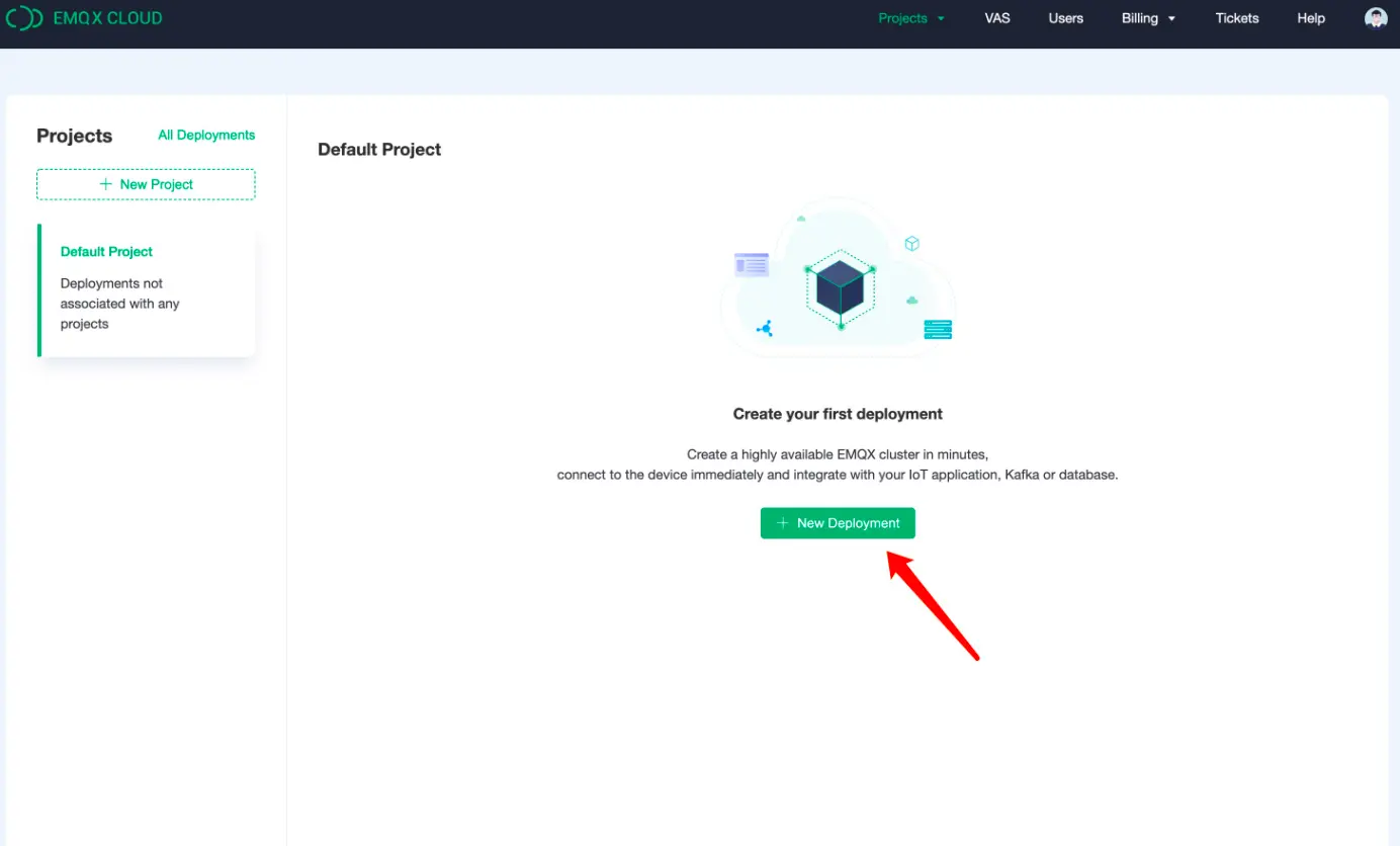 Create an MQTT cluster