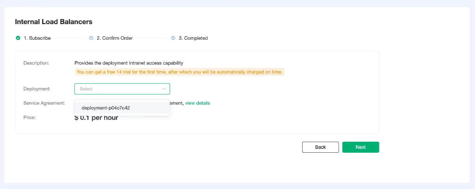 EMQX Cloud Dashboard