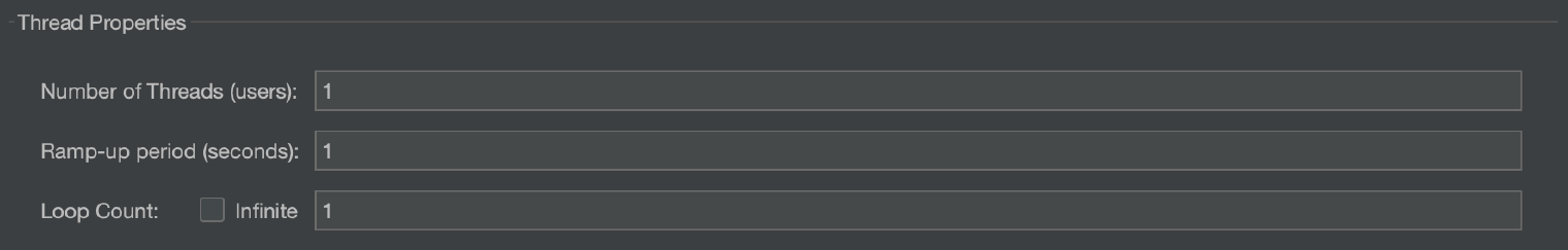 JMeter Thread Properties