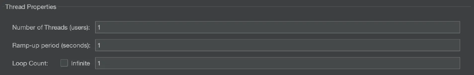 JMeter Thread Properties