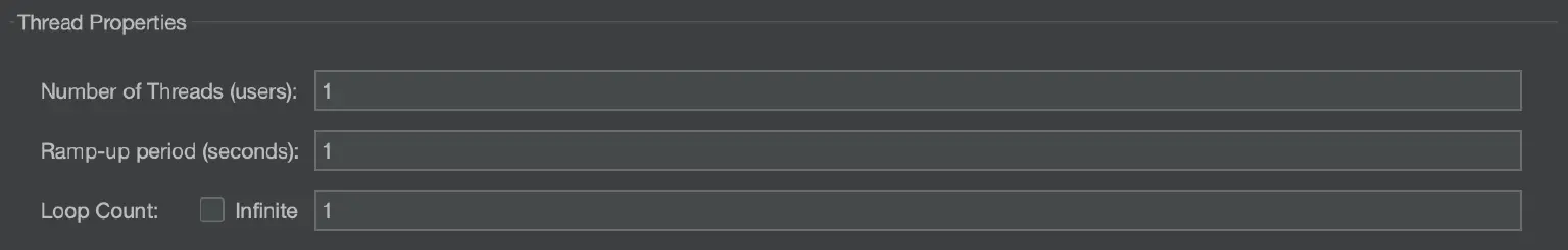 JMeter Thread Properties