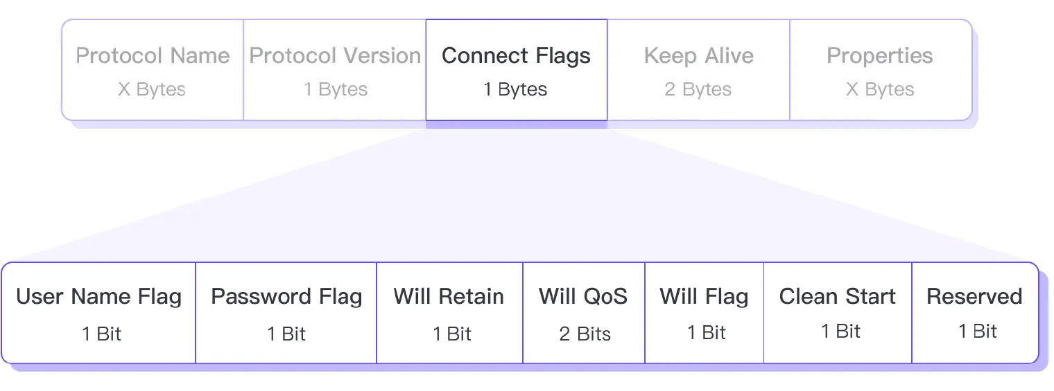 MQTT Connect Flags