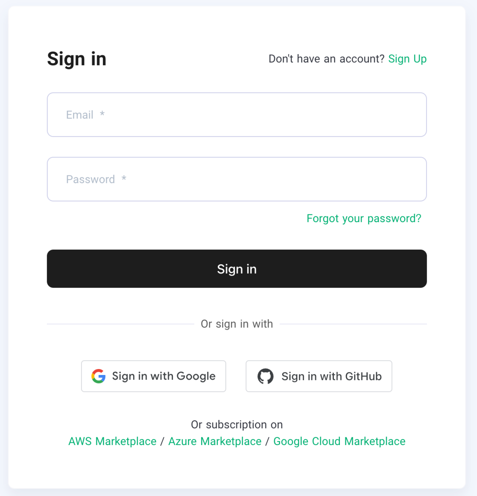 EMQX login and registration pages