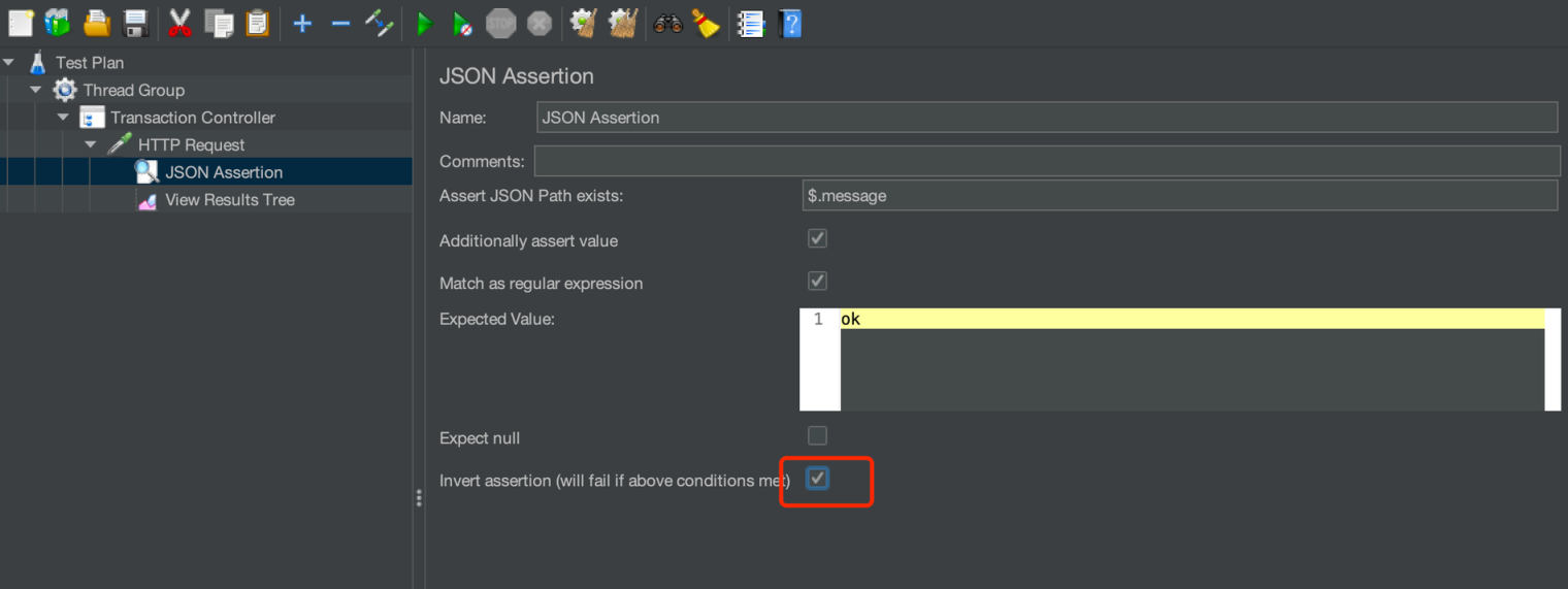 JMeter JSON Assertion 4